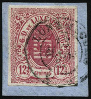 Oblit. N°7 12 1/2c Rose - TB - Other & Unclassified