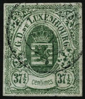 Oblit. N°10 37 1/2c Vert - TB - Other & Unclassified