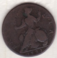 Grande Bretagne.Half Penny 1731, George II - B. 1/2 Penny