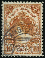 Oblit. N°64 10 Gulden Orange - TB - Sonstige & Ohne Zuordnung