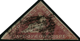 Oblit. N°3 1p Rose-rouge - TB - Cape Of Good Hope (1853-1904)