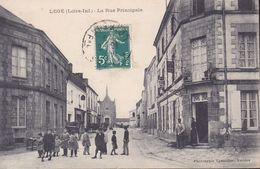 CPA - 44 - LEGE - La Rue Principale - Legé