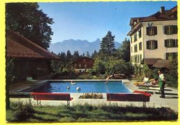 THUN  -THOUNE - Hotel BELLEVUE - Piscine, Schwimmbad  - Suisse - Thoune / Thun