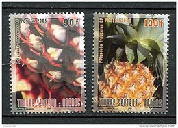 Polynesie **  N° 755/756 - L'ananas - - Nuovi