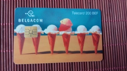 Phonecard Ice Cream Belgium - With Chip