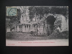 Environs De Compiegne.-Les Ruines De Ste-Croix Du Chateau D'Offemont 1905 - Picardie