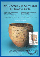 FINLAND 1984  MUSEUM  MAXIMUM CARD  NOT F.D.C.  FACIT 945 - Tarjetas – Máximo