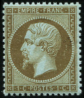 ** 19b   1c. Mordoré, Très Frais Et TB - 1862 Napoléon III