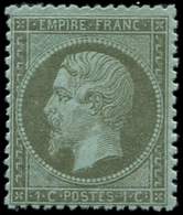 * 19    1c. Olive, Frais Et TB - 1862 Napoléon III.