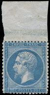 * 22   20c. Bleu, Bdf, Bien Centré, TB - 1862 Napoléon III