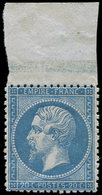 * 22   20c. Bleu, Bdf, Bien Centré, TB - 1862 Napoléon III.