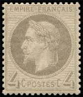 * 27A   4c. Gris, T I, TB. C - 1863-1870 Napoléon III. Laure