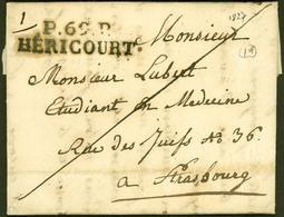 Let 69/HAUTE SAONE MP P69P/HERICOURT Sur LAC Du 10/7/1827, TB - Autres & Non Classés