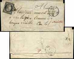 Let N°3a Obl. GRILLE S. LAC, Càd T1501 (B) PARIS (B) 7/5/50, Arr. Aurillac, TB - 1849-1876: Période Classique