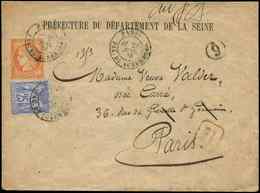 Let N°38 Et 78 Obl. Càd Pal Du Luxembourg 28/7/76 S. Env. Rec. Locale, TB - 1849-1876: Période Classique