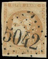 N°43A Obl. GC 5042 De MASCARA, TB - 1849-1876: Période Classique