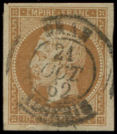 N°13B Obl. Càd ORAN 21/10/62, TB - 1849-1876: Période Classique