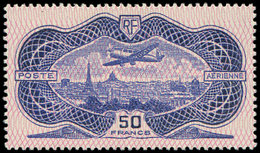 * 15  50f. Burelé, TB - 1927-1959 Neufs