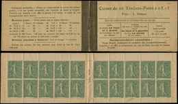 68   Semeuse Lignée, 15c. Vert Olive, N°130D, T V, Loi Du 30/12/1916, TTB - Autres & Non Classés