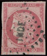 21   80c. Rose, Oblitéré INDE, TB - Sonstige & Ohne Zuordnung