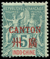 * CANTON 4 : 5c. Vert, TB. C - Autres & Non Classés