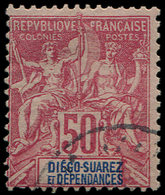 DIEGO SUAREZ 35 : 50c. Rose, Obl., TB - Autres & Non Classés