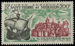 SAINT PIERRE ET MIQUELON PA 46 : Bateau, 200f. Obl., TB - Neufs