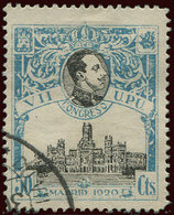 ESPAGNE 268 : UPU, 50c. Bleu, Obl., TB - Oblitérés