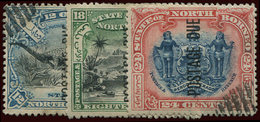 BORNEO DU NORD Taxe 9/18 : La Série Surch. POSTAGE DUE, Obl., TB - Bornéo Du Nord (...-1963)