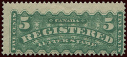 * CANADA Timbres Pour Lettres Chargées 2 : 5c. Vert-jaune, TB - Sonstige & Ohne Zuordnung