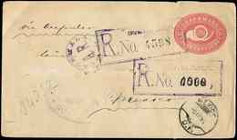 Let GUATEMALA Env. Entier Rec. 10c. Rose, Cor De Poste UPU Obl. Guatemala (27/3/95), Arr. Mexico Le 8/4, TB - Guatemala