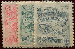 * NICARAGUA 90/98 : La Série Millésimes 1897, TB - Nicaragua