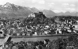 AUSTRIA SALZBURG-BERGHEIM-1801m- PANORAMA-VERA FOTOGRAFIA  VIAGGIATA- 1958 - Bergheim