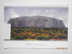 Postcard Uluru Central Australia My Ref B21877 - Outback