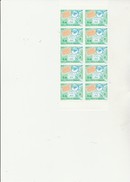 ST PIERRE ET MIQUELON   - FRAGMENT DE FEUILLE DE 10TIMBRES N° 606- NEUF  XX - ANNEE 1994- COTE : 20 € - Nuevos