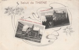 Saluti Da THIENE - 2 Cartes Postales - Vicenza