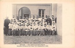 58-NEVERS- PETIT SEMINAIRE SAINT-PIERRE, RETRAITE D'ENFANTS DE CHOEUR 5/8 SEPTEMBRE 1932 - Nevers