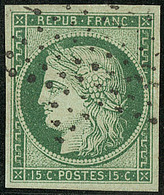 No 2, Nuance Foncée, Obl étoile, Jolie Pièce. - TB. - R - 1849-1850 Ceres