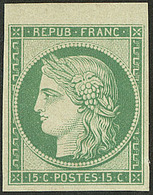 * Réimpression. No 2f, Quasiment **, Très Frais. - TB - 1849-1850 Ceres