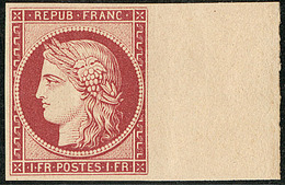 ** Réimpression. No 6g, Bdf, Jolie Pièce. - TB - 1849-1850 Ceres