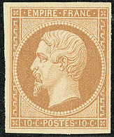 * No 13II, Brun Clair, Très Frais. - TB - 1853-1860 Napoléon III