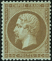 ** Mordoré. No 19c, Très Frais. - TB - 1862 Napoleon III