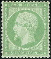 ** No 20, Vert, Très Frais. - TB - 1862 Napoleon III