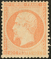 * No 23, Orange, Large Charnière Mais Très Frais Et TB. - R - 1862 Napoleon III