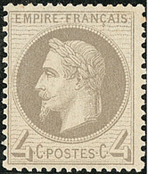 ** No 27IIc, Gris Foncé. - TB - 1863-1870 Napoleone III Con Gli Allori