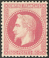 * No 32, Rose, Très Frais. - TB. - R - 1863-1870 Napoleon III With Laurels