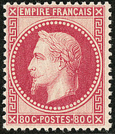 * No 32b, Rose Vif, Très Frais. - TB. - R - 1863-1870 Napoleon III With Laurels