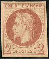 (*) Rothschild. No 26Ie. - TB - 1863-1870 Napoléon III Con Laureles