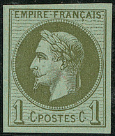 (*) Granet. No 25c, Très Frais. - TB. - R - 1863-1870 Napoléon III Con Laureles