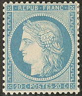 * No 37, Bleu, Très Frais. - TB - 1870 Asedio De Paris